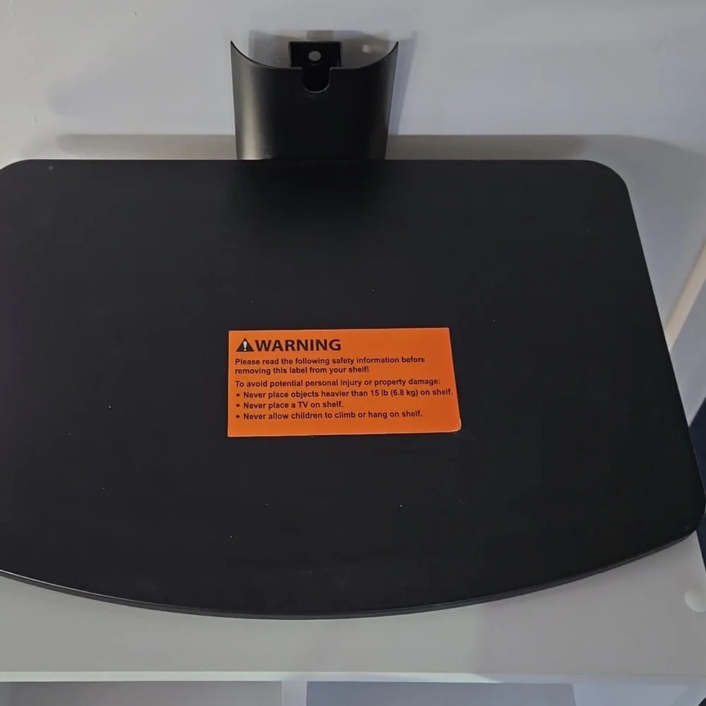 Black Wall Mount Shelf